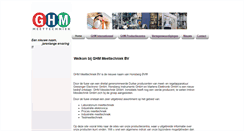 Desktop Screenshot of ghm-nl.com