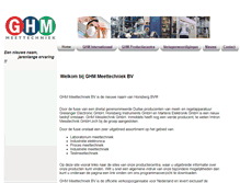 Tablet Screenshot of ghm-nl.com